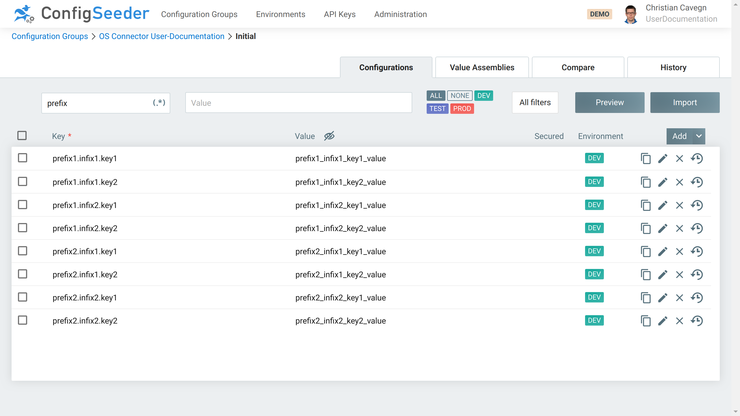 Values for Assembly File: Generated